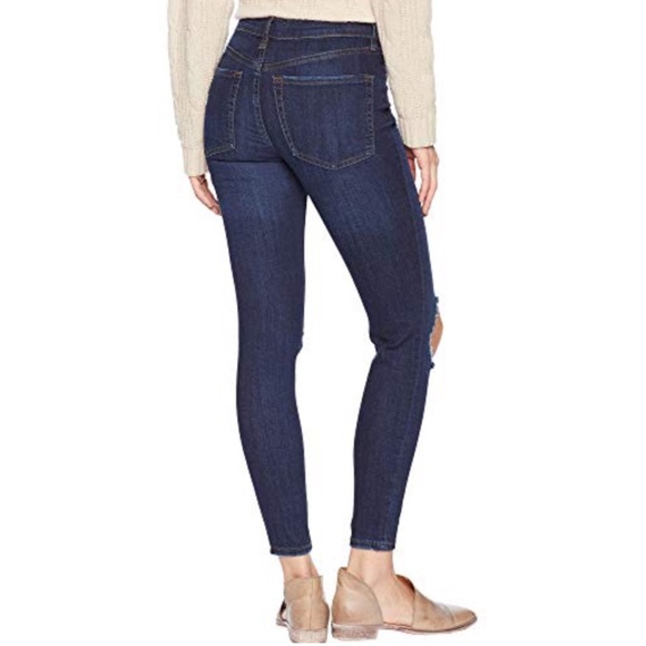 Free People Busted Knee Skinny Jeans - 28 - Picture 2 of 7